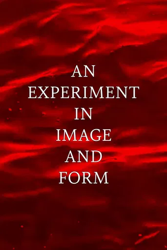 An Experiment in Image and Form poster