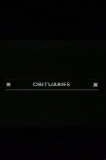 Obituaries poster
