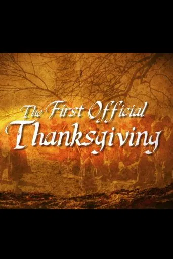The First Official Thanksgiving poster