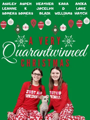 A Very Quarantwinned Christmas poster