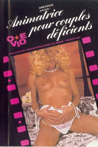 Animatrice pour couples déficients poster