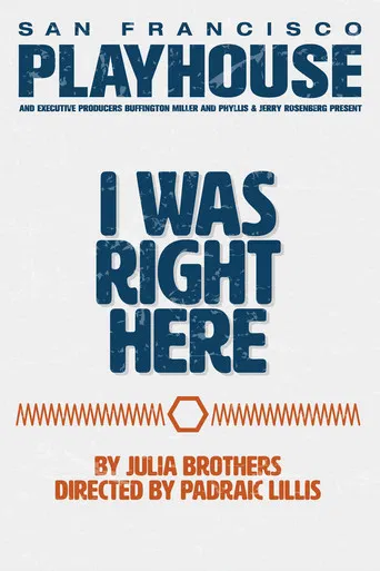 I Was Right Here poster