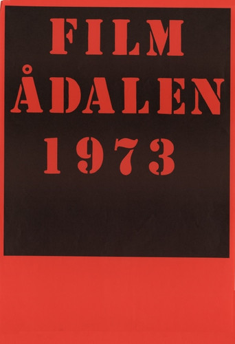 Ådalen 1973 poster