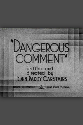 Dangerous Comment poster