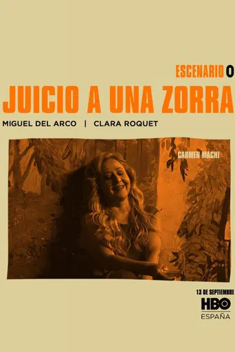 Juicio a una zorra poster