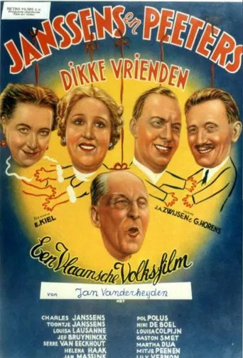Janssens en Peeters dikke vrienden poster