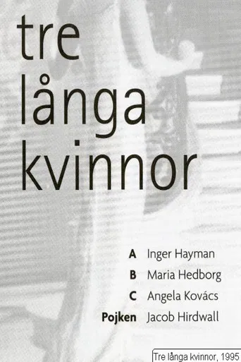 Tre långa kvinnor poster