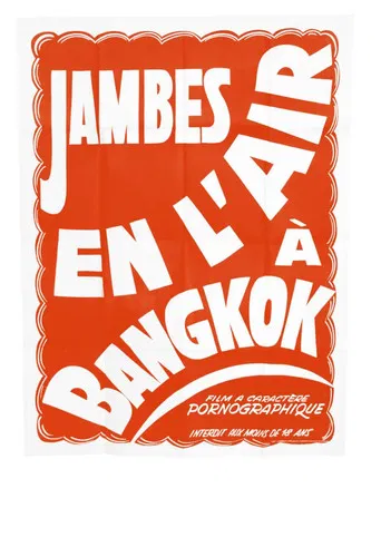 Jambes en l'air à Bangkok poster