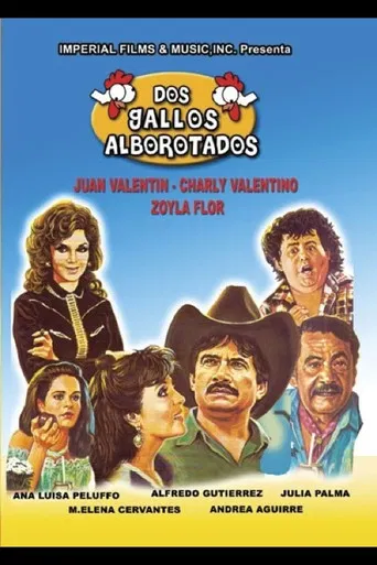 Dos gallos alborotados poster
