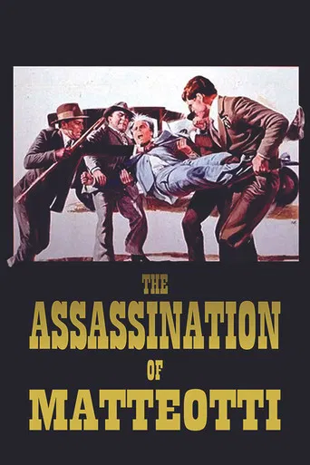 The Assassination of Matteotti poster
