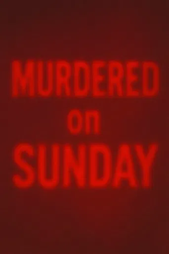 Murdered on Sunday poster
