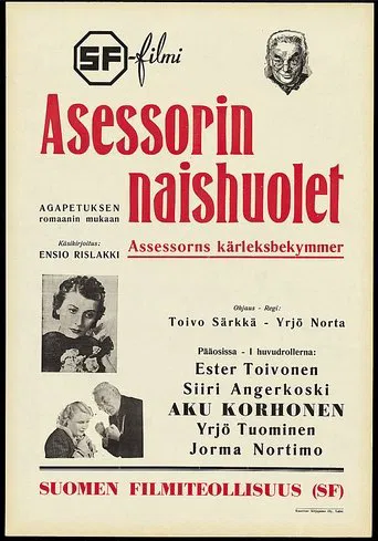 Asessorin naishuolet poster