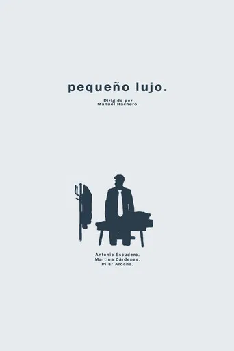 pequeño lujo. poster