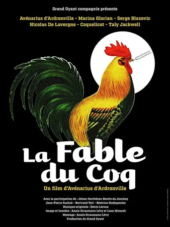 La fable du coq poster