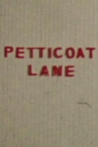 Petticoat Lane poster