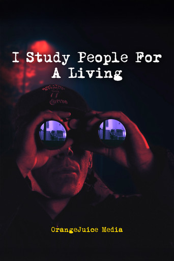 I Study People For A Living poster
