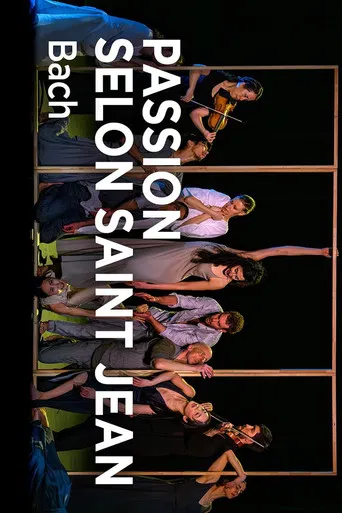 Bach's St John Passion Sasha Waltz poster