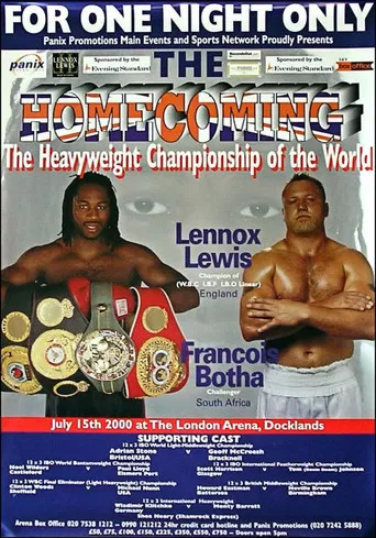 Lennox Lewis vs. Francois Botha poster