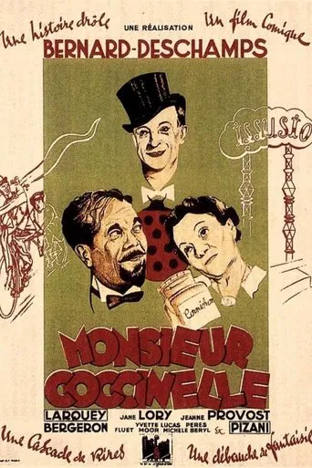 Monsieur Coccinelle poster