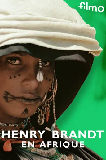 Henry Brandt en Afrique poster
