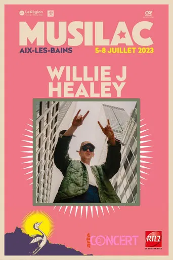 Willie J Healey - Musilac 2023 poster