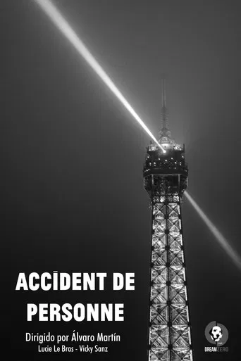 Accident de personne poster