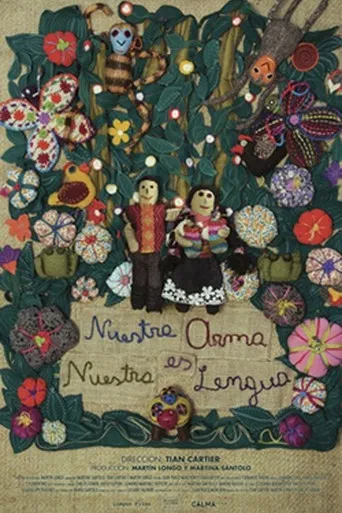 Nuestra arma es nuestra lengua poster