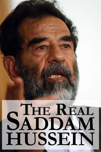 The Real Saddam Hussein poster