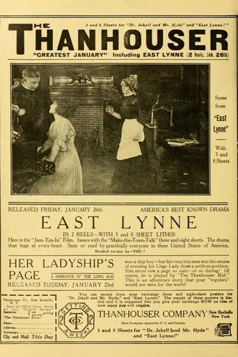 East Lynne poster