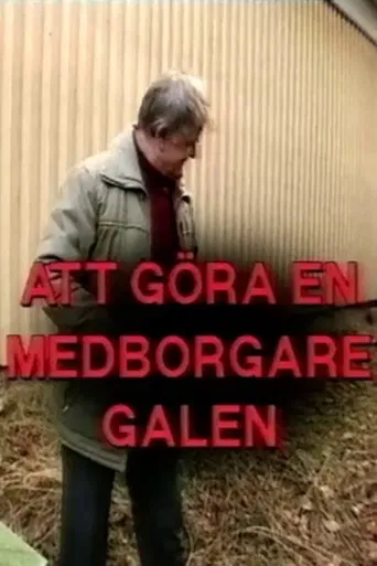 Att göra en medborgare galen poster