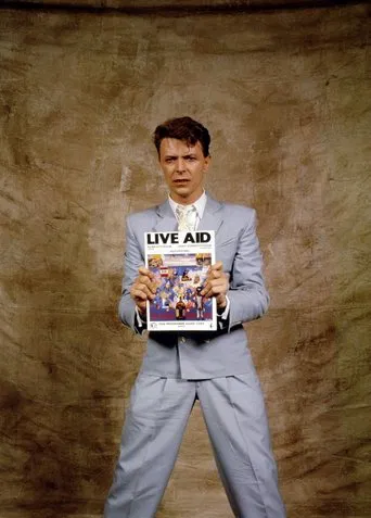 David Bowie at Live Aid poster