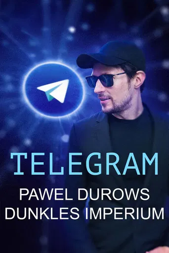 Telegram - The Dark Empire by Pavel Durov poster