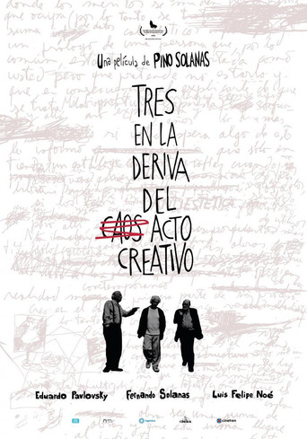 Three in the Drift of the Creative Act poster