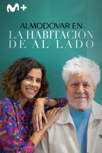 Almodóvar en La habitación de al lado poster