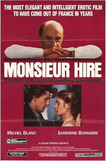 Monsieur Hire poster