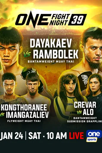 ONE Fight Night 39: Rambolek vs. Dayakaev poster