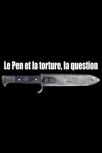 Le Pen et la torture, la question poster