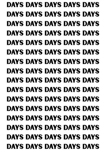 Days poster