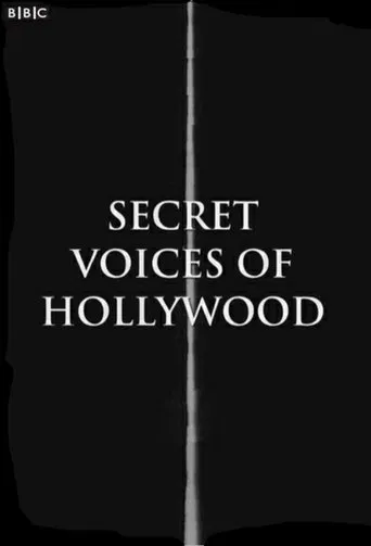 Secret Voices of Hollywood poster