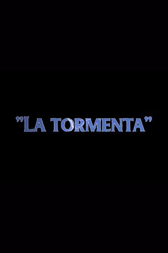 La tormenta poster