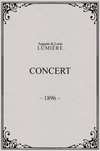 Concert poster