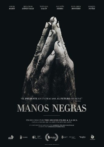 Manos negras poster