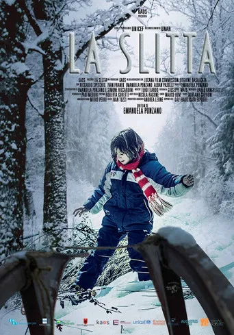 La slitta poster
