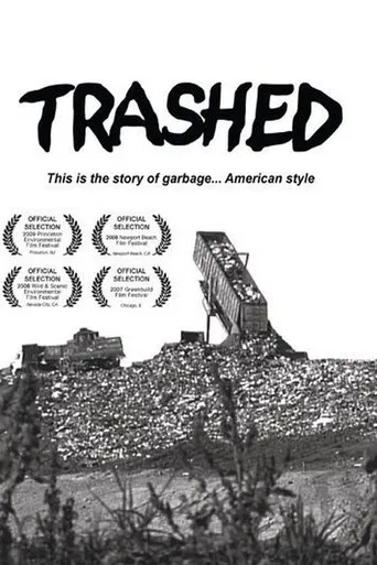 Trashed... poster