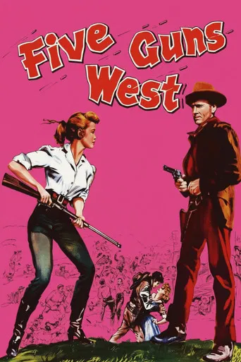 Five Guns West poster