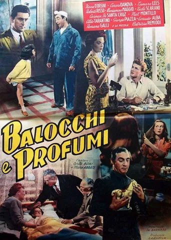 Toys and perfumes poster