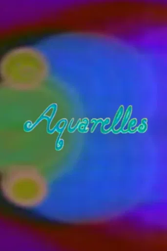 Aquarelles poster