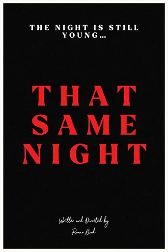 That Same Night poster