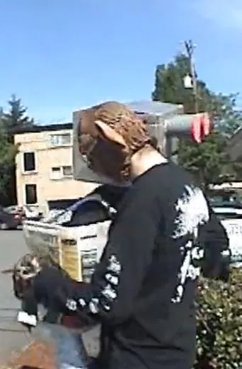 Robot vs. Wolfman poster