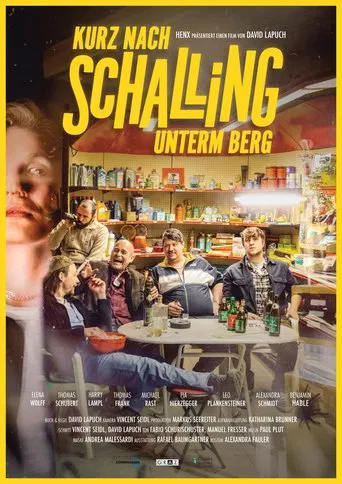 Kurz nach Schalling unterm Berg poster